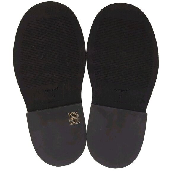 Marsell Pollicione Chelsea Boots 37 7 Womens Black Leather New - Picture 7 of 12